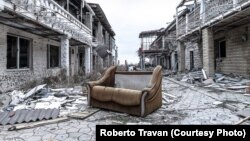 Широкине. Залишки селища, яке зруйнували проросійські сили