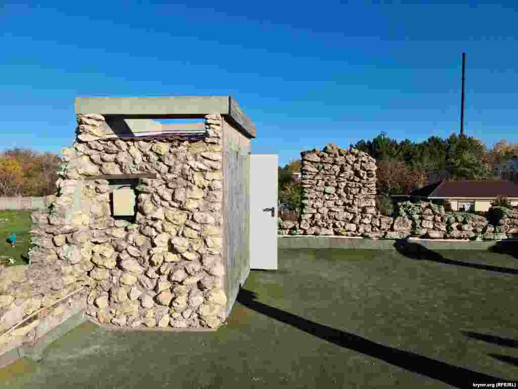 Смотровая площадка на крыше крепости в музее&nbsp;Неаполь Скифский, Симферополь