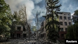 Последствия обстрела Лисичанска, иллюстрационное фото