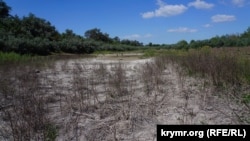 Северо-Крымский канал, июнь 2018 года