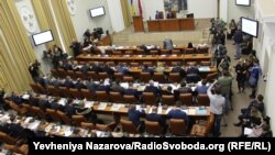 На сесії Запорізької міськради, 28 лютого 2017 року