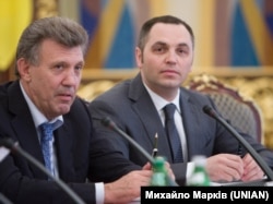 Сергій Ківалов та Андрій Портнов