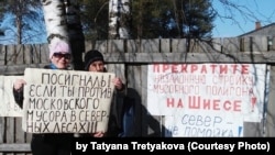 Пикет Антонины Першуковой