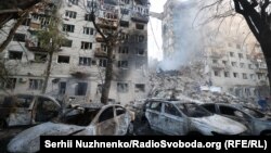 Наслідки російської атаки на Київ. 17 червня 2025 року