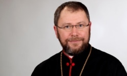 Мукачівський єпископ Ніл Лущак, викладач Ужгородської греко-католицької богословської академії імені Блаженного Теодора Ромжі