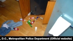 Номер Михайла Лесіна в Dupont Circle Hotel після його смерті в 2015 році