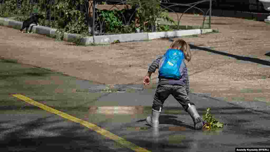 С удовольствием проходя «водные препятствия»