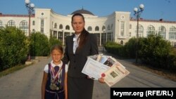 Людмила Ключинская с дочкой