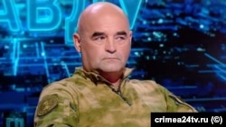 ყირიმის პრორუსული პარლამენტის დეპუტატი, ვლადიმირ მერცალოვი, ქვედანაყოფ "ბარს-კრიმის" მე-4 ბატალიონის შტაბის უფროსი. 24 ოქტომბერი, 2024 წელი