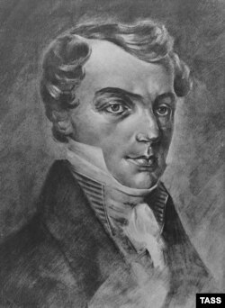 Портрет російського поета і революціонера-декабриста Кіндрата Рилєєва (1795–1826), який був прихильником ідеї національного визволення України