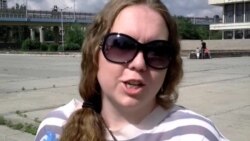 Волгоград. Участница голодовки Ирина Харькова Волгоград. Участница голодовки Ирина Харькова