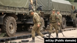 Прибуття російських військових до Мінська, серпень 2025 року