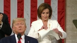 Pelosi Rips Up Trump Speech Pelosi Rips Up Trump Speech