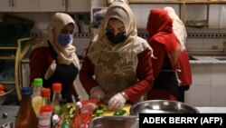 Over the years, women's shelters have become a sanctuary for Afghan girls and women escaping domestic abuse. But with the hard-line Taliban now back in control of the country, many fear that they may soon become a thing of the past. (file photo)