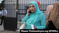 Лутфіє Зудієва, одна із затриманих 30 травня правозахисниць, силовики в анексованому Криму інкримінують їй «демонстрацію забороненої символіки»