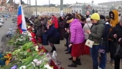 Nemtsov Supporters Gather To Honor His Memory Nemtsov Supporters Gather To Honor His Memory