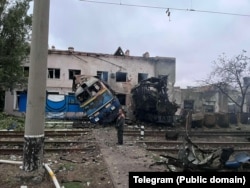 Posledice ruskog napada na železničku stanicu u Odesi 2. oktobra.