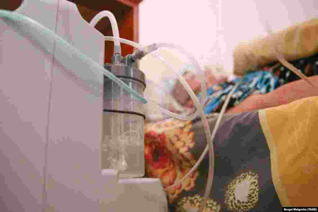  Кислородный концентратор в «красной зоне» санатория «Прибой»