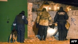 Експерти досліджують місце одного з вибухів у Харкові, 25 листопада 2014 року