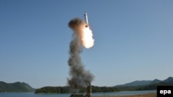 Пуск ракети в КНДР, архівне фото