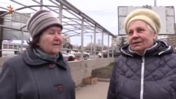 Крымчане об украинском запрете на торговлю с Крымом (видео) Крымчане об украинском запрете на торговлю с Крымом (видео)