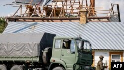 Вырыки-Воля айылындагы жабыркаган турак жай. Польша, 10-сентябрь, 2025-жыл