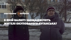 В якій валюті заощаджують жителі окупованого Луганська? | Опитування (відео) В якій валюті заощаджують жителі окупованого Луганська? | Опитування (відео)
