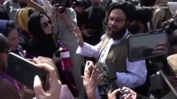 Taliban Militants Use Tear Gas, Fire Warning Shots As Women Demand Equal Rights Taliban Militants Use Tear Gas, Fire Warning Shots As Women Demand Equal Rights