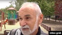 Житель Донецька під час опитування