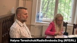Батько 5-річного хлопчика Віктор Пашник під час судового засідання