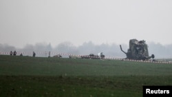 Mesto pada helikoptera 14.03.2015.