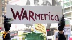 Протесты в Нью-Йорке против возможного удара по Сирии Протесты в Нью-Йорке против возможного удара по Сирии