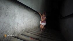 Підвал став прихистком для жителів Донецька Підвал став прихистком для жителів Донецька