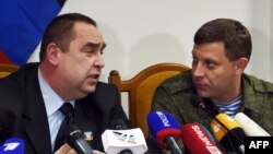 Ігор Плотницький (л) та Олександр Захарченко