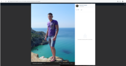 Александр Посидайло – начальник уголовного розыска города Саки (фото 2013 года), скриншот со страницы Посидайло «ВКонтакте»