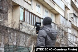 Енергоаудитор Віталій Вент за роботою