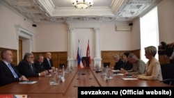 Встреча чешских и российских политиков в Севастополе