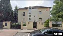 Здание посольства Беларуси в Праге