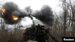 Бійці Національної гвардії України стримують російські сли під Покровськом. Донеччина. 6 квітня 2025 року