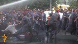 Armenian Police Use Force To Disperse Protests