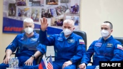 На станцію вирушать астронавт НАСА Марк Ванде Хай і росіяни Олег Новицький та Петро Дубров