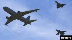 SAD su najavile ograničenja za rusku vojnu avioflotu od 1. januara: NATO avioni, ilustrativna fotografija