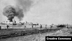 Американські війська, що висадилися в Анціо. Січень 1944 року