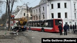 Наслідки ударів сил РФ по Сумах, 13 квітня 2025 року