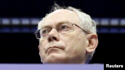 EU President Herman Van Rompuy