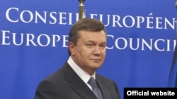 Виктор Янукович в Брюсселе