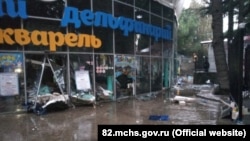 Дельфинарий в Алуште, где произошла авария, 9 февраля 2019 год