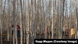 Городской парк в Мирном. Фото: Марина Сычева