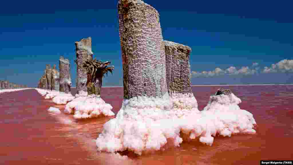 2020 год. Этим летом директор производственного кооператива «Галит» Алексей Турченко сообщил, что засуха в Крыму негативно повлияет на производство соли в озере Сасык-Сиваш  