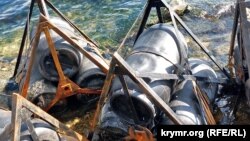 Боновые заграждения Керченского моста – Керчь, ноябрь 2024 года